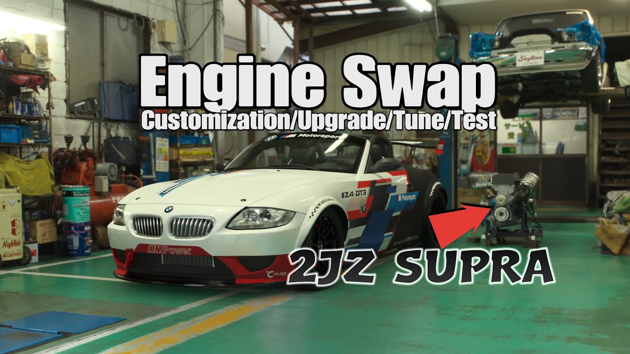 BMW Z4 Meets 2JZ Supra: The Perfect Engine Swap | GT7 - YouTube