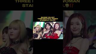 Imagine You Got Karina Giselle And Winter Staring You Like That aespa aespakarina aespagiselle