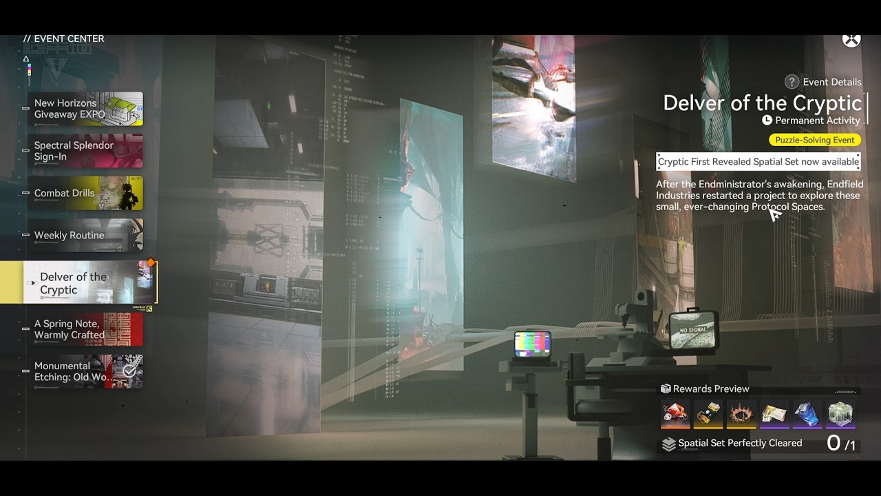 Episode 66 on Arknights Endfield: Doing the Delver of the Cryptic Event