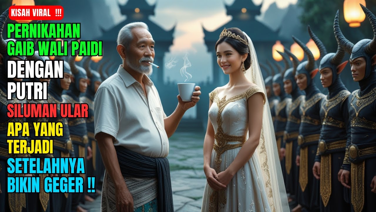 GEGER ‼️ Pernikahan Gaib Wali Paidi Dengan Putri Siluman Ular Apa Yang Terjadi Bikin Geger ..