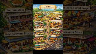 Salem Food Tour #gk #famousfood #foodguide #gkquiz #food #foodlover #salem #foodie #facts #tamil