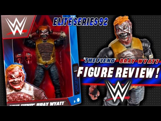 The Fiend Bray Wyatt WWE Ultimate Edition Series 12 Unboxing & Review! 