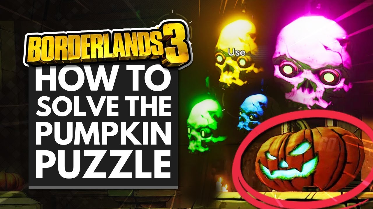 BORDERLANDS 3 | How to Solve the Pumpkin Puzzle - YouTube