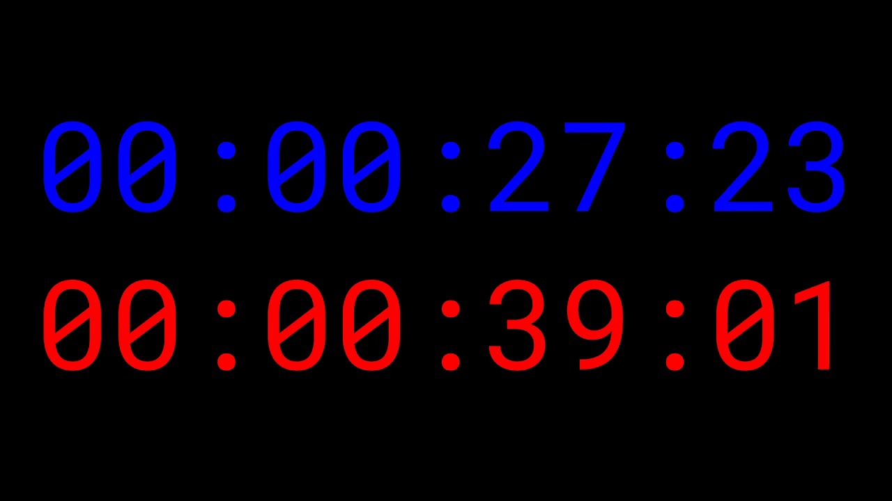 timer 67 seconds