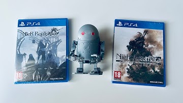 Unboxing & Gameplay: Nier Replicant & Nier Automata (PS4) + Bonus 3D Print