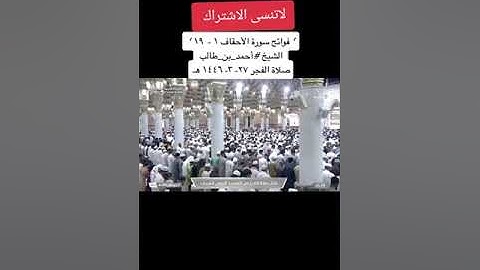 الشيخ #أحمد بن طالب #سورة الأحقاف #fyp #متابعة #yoU #اكسبلور_exblore ...عرض المزيد