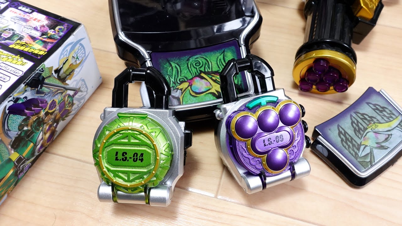 発光とフェイスプレートもアップデート！SUPER BEST版 DXブドウ & メロンロックシード 仮面ライダー龍玄/斬月セット レビュー！鎧武