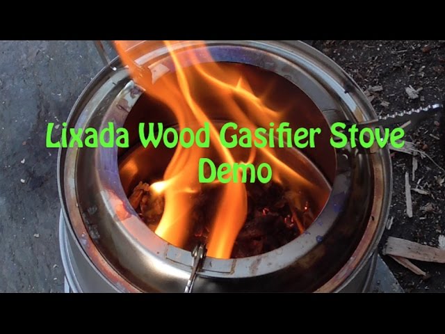 Lixada Wood Gasifier Stove - YouTube