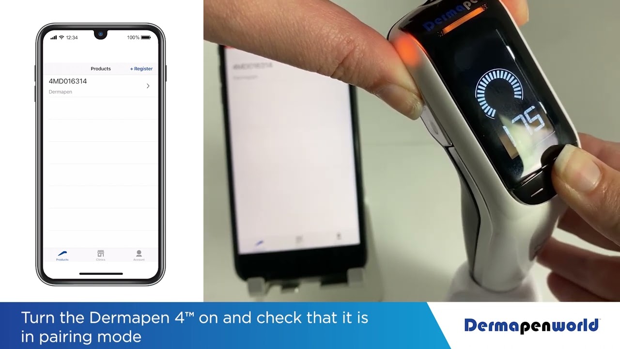 Dermapen 4 Step 4 | Syncing Your Dermapen 4