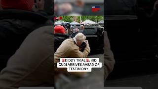 Diddy Trial: Kid Cudi arrived at court in a black SUV ahead of his expected testimony. #diddy #news Wealth