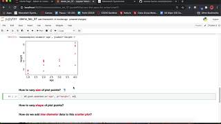 [CS 220 / CS319 Fall 2020] LEC 37 Video 1: Plotting 2 - trees.txt scatter plot