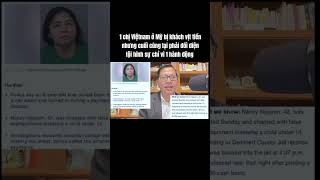 1 chị Việtnam ở Mỹ bị tội hình sự sau khi bị khách vịt tiền ???