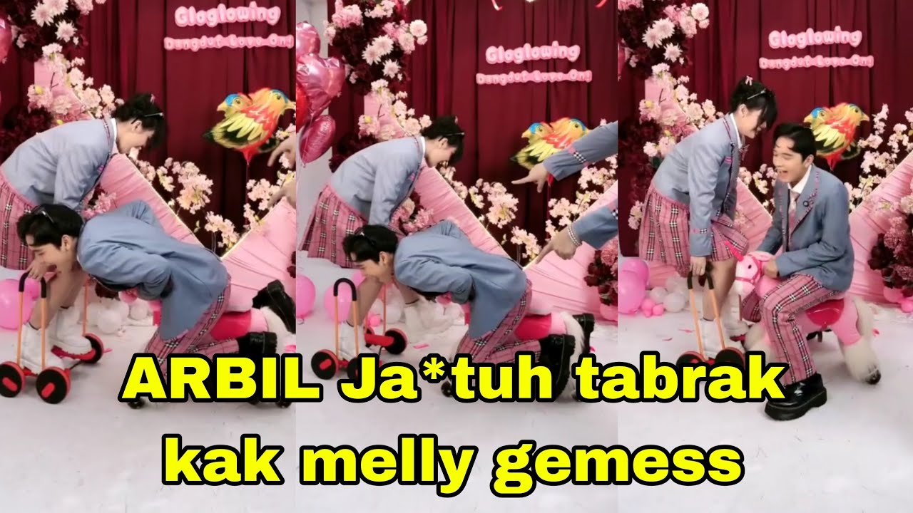 ARBIL NYANYI DUET BARENG KAK MELLY PEGANG TANGAN 