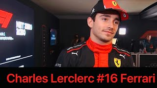 F1 2023 Abu Dhabi GP Charles Leclerc Post Race Interview