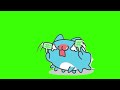 Bug-cat-capoo злой бежит футаж