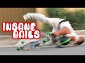 INSANE LONGBOARD SKATE BAILS (CRASH)