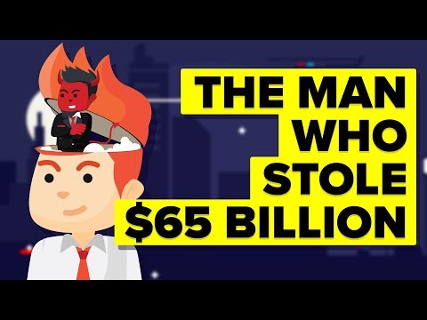 De man die $ 65 miljard gestolen heeft - grootste Ponzi-schema in de geschiedenis