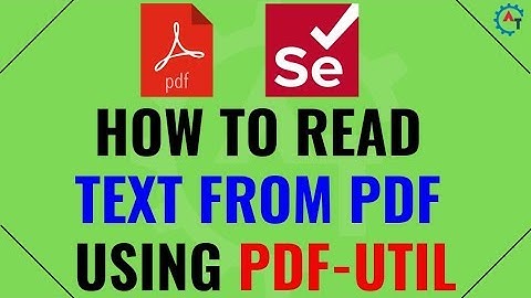 How to Read Text from PDF File using Pdf Util API