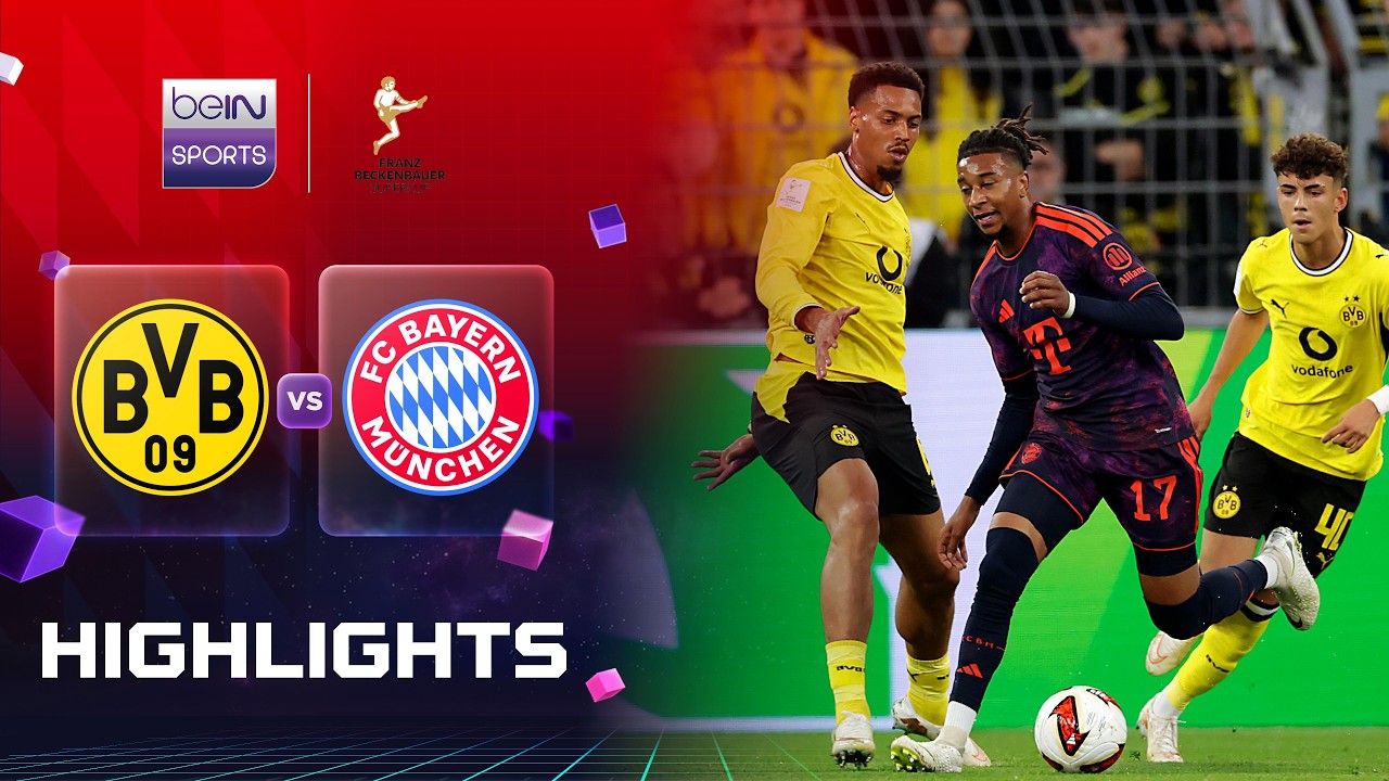 Borussia Dortmund v Bayern Munich | Franz Beckenbauer Supercup 26/27 | Match Highlights