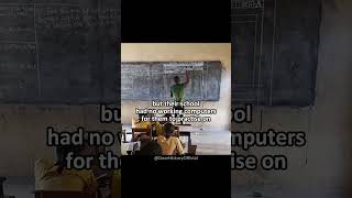 Teacher Teaches Microsoft Word Using Only A Chalkboard #truestory #wholesome #usa #teacher