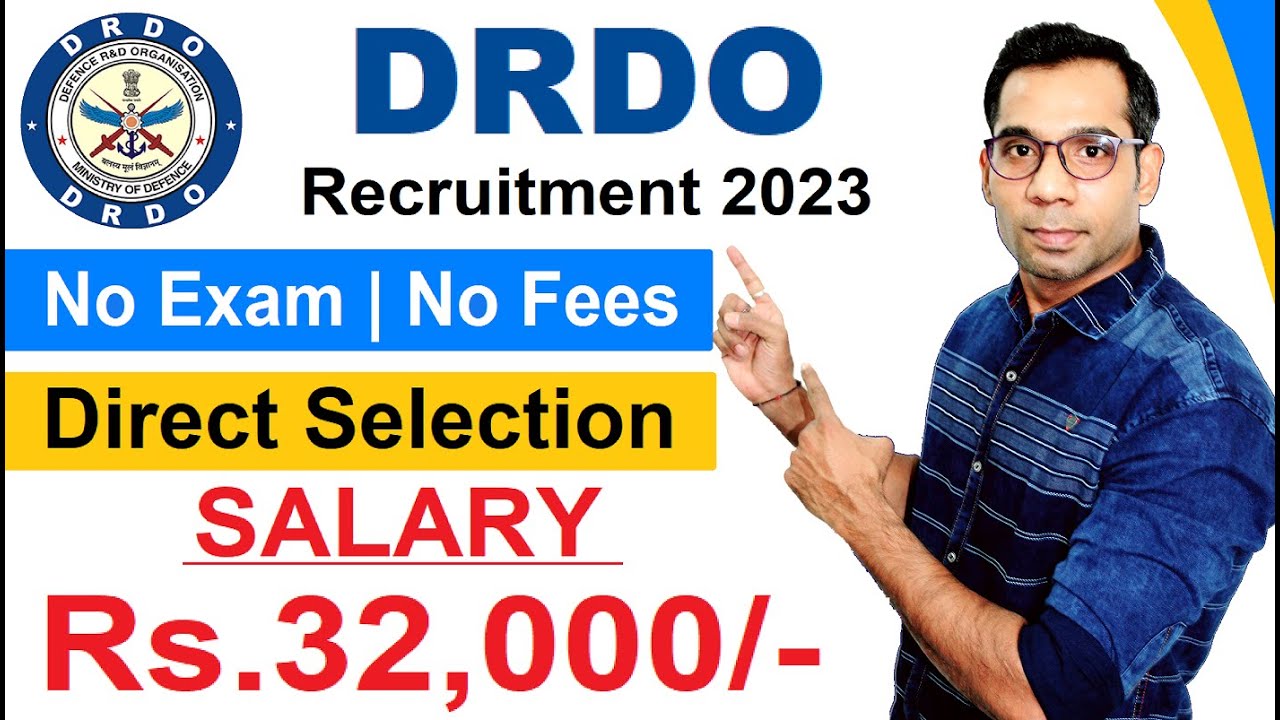 DRDO सीधी भर्ती 2022 23 | DRDO New Vacancy 2022-23 | DRDO Recruitment 2022| Government Jobs DEC 2022
