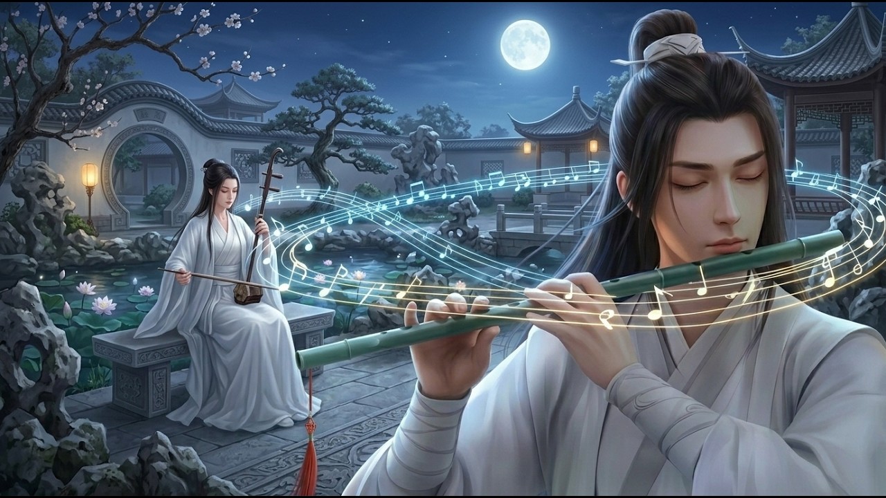 Chinese Zen Music: Bamboo flute, Erhu & Guzheng | Deep Sleep Music ...