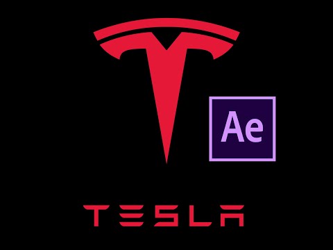 Adobe After Effects Tesla Logo Intro (Advert)