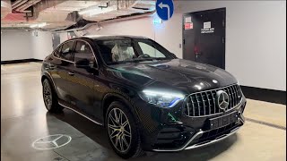 видео: MERCEDES GLC 43 AMG COUPE 2025, черный . Игрушка или зверь на дороге? картинка: MERCEDES GLC 43 AMG COUPE 2025, черный . Игрушка или зверь на дороге?