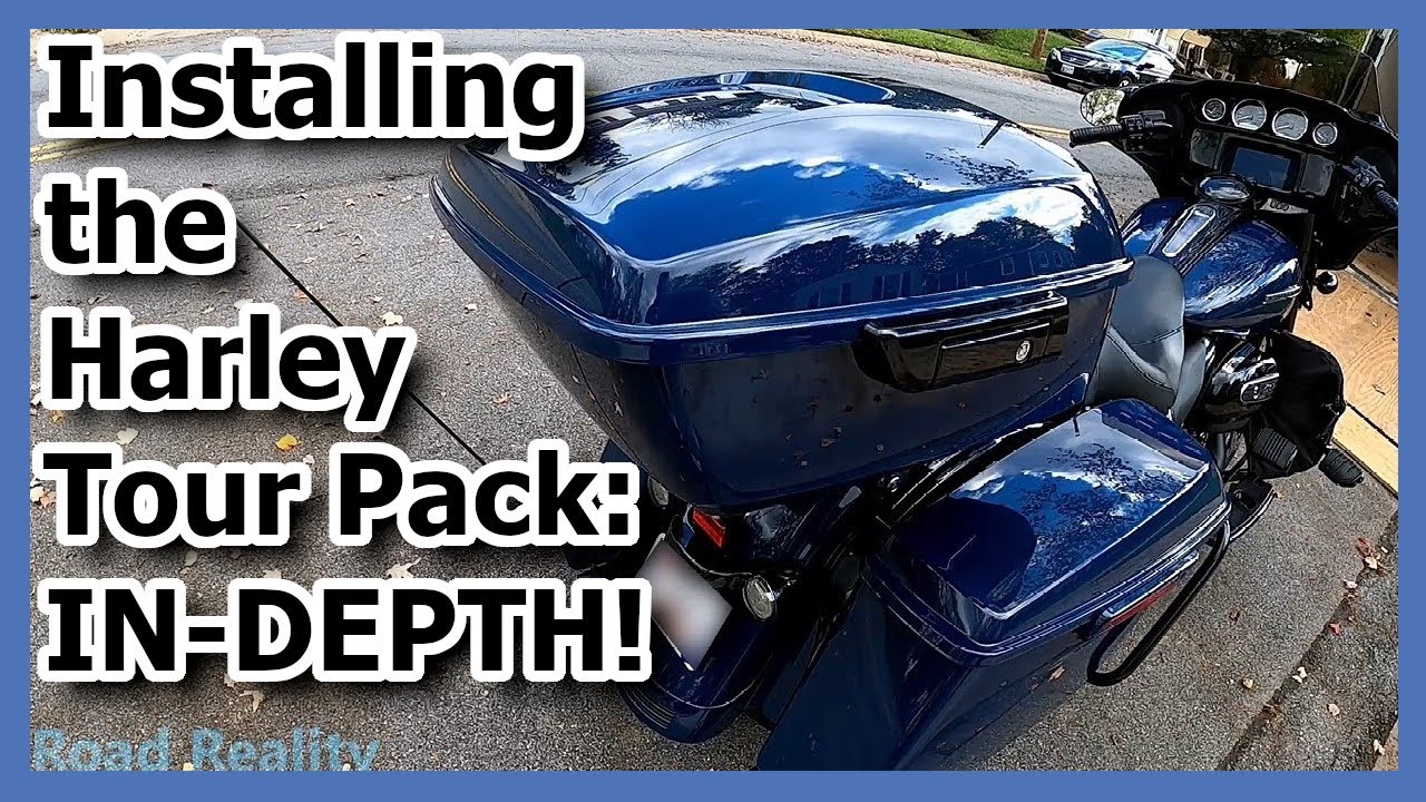 Harley Tour Pack DIY IN-DEPTH INSTALL! How hard is the install for a Do ...