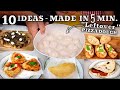 10 Ideas With 1 Pizza Dough | Made in 5 min! At Home