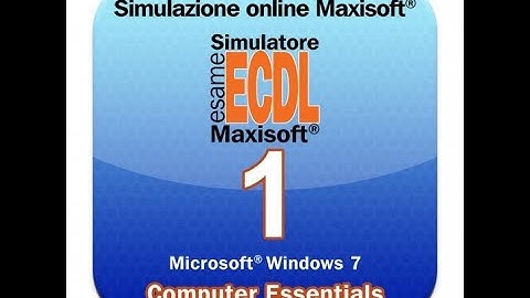 Simulazione ICDL / nuova ECDL - Modulo Computer Essentials #1