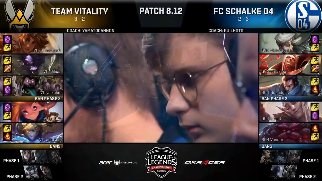 VIT (Jiizuke Zoe) VS S04 (Nukeduck Yasuo) Highlights   2018 EU LCS Summer W3D2