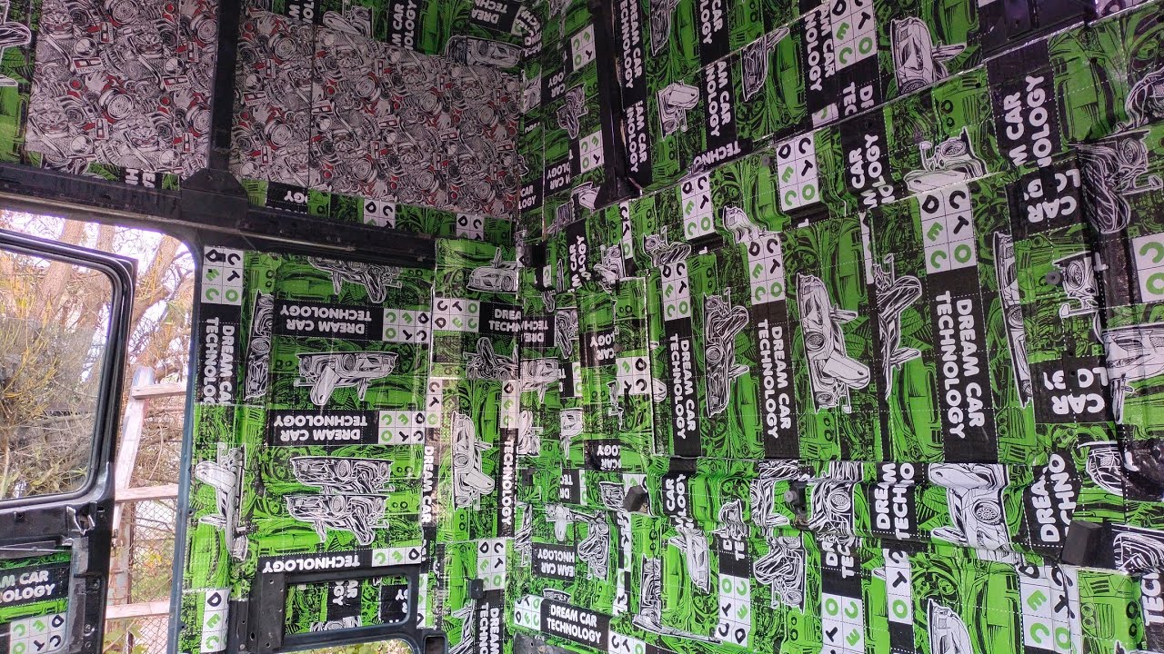 шумоизоляция даф 95 хф#daf - YouTube