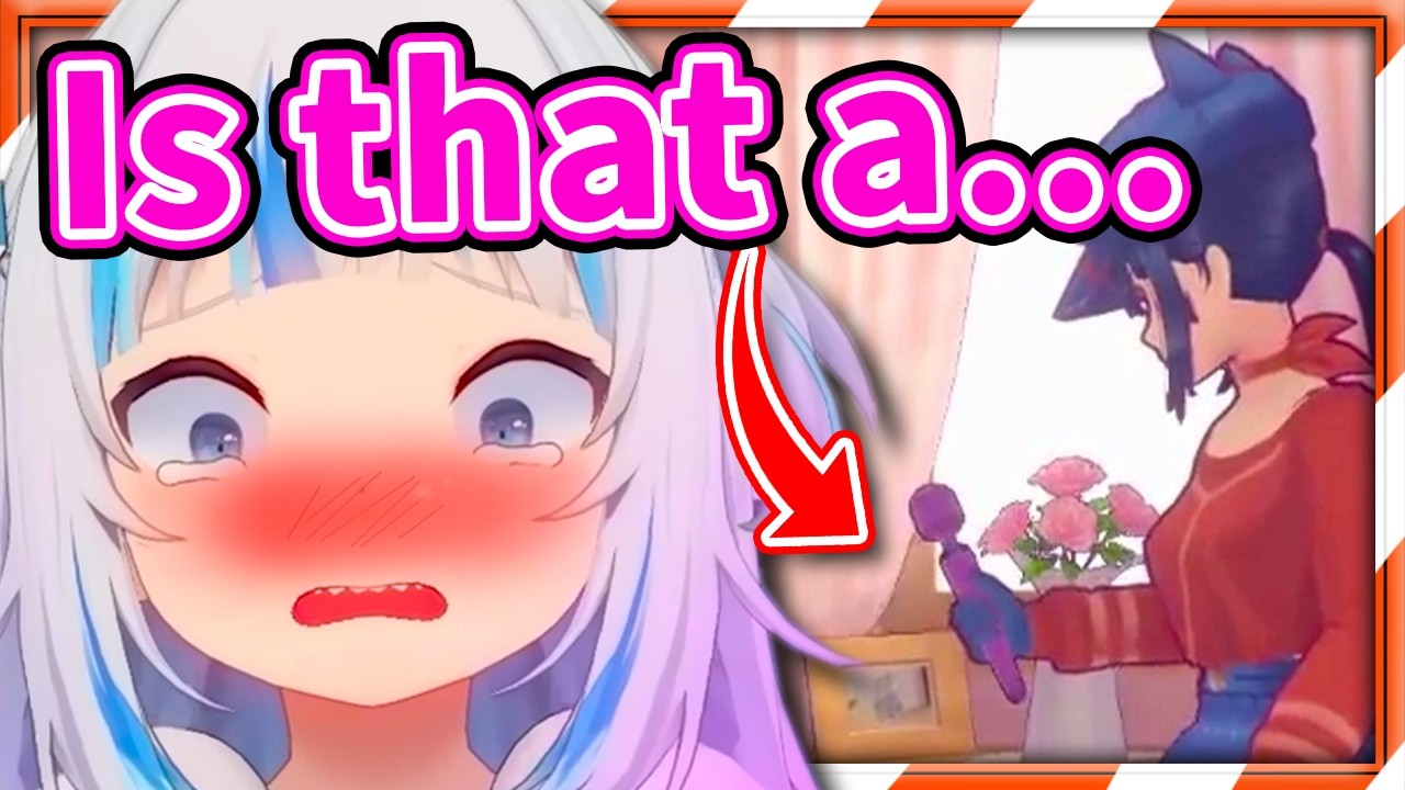 Gura was Completely Caught Off Guard by Mita's 𝐏𝐈𝐍𝐊 𝐓𝐎𝐘 【Gawr Gura / HololiveEN】