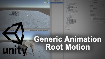 Unity Generic Animation Root motion setup