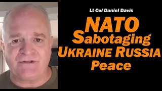 NATO Sabotaging Ukraine Russia Peace /Lt Col Daniel Davis