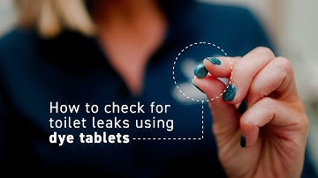 WSSC Water: How to Check for Toilet Leaks Using Dye Tablets 🔵