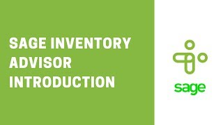 Sage Inventory Advisor Introduction and Demo - Inventory Management Software