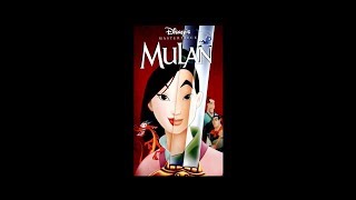 Digitized Opening To Mulan Canadian Vhs