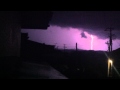 【爆音注意】この世の終わりかと思う雷雲がキタ！！ Terrible thunder