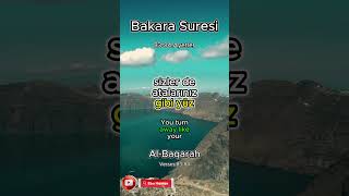 Bakara Suresi Meali 83-84.Ayetler l Al-Baqarah Verses 83-84