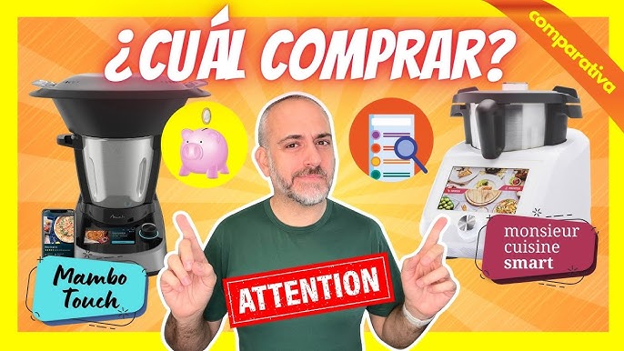 🤖 Comparo LOS MEJORES ROBOTS DE COCINA! Thermomix TM6 y Cookit de BOSCH.  Cuál es mejor? 