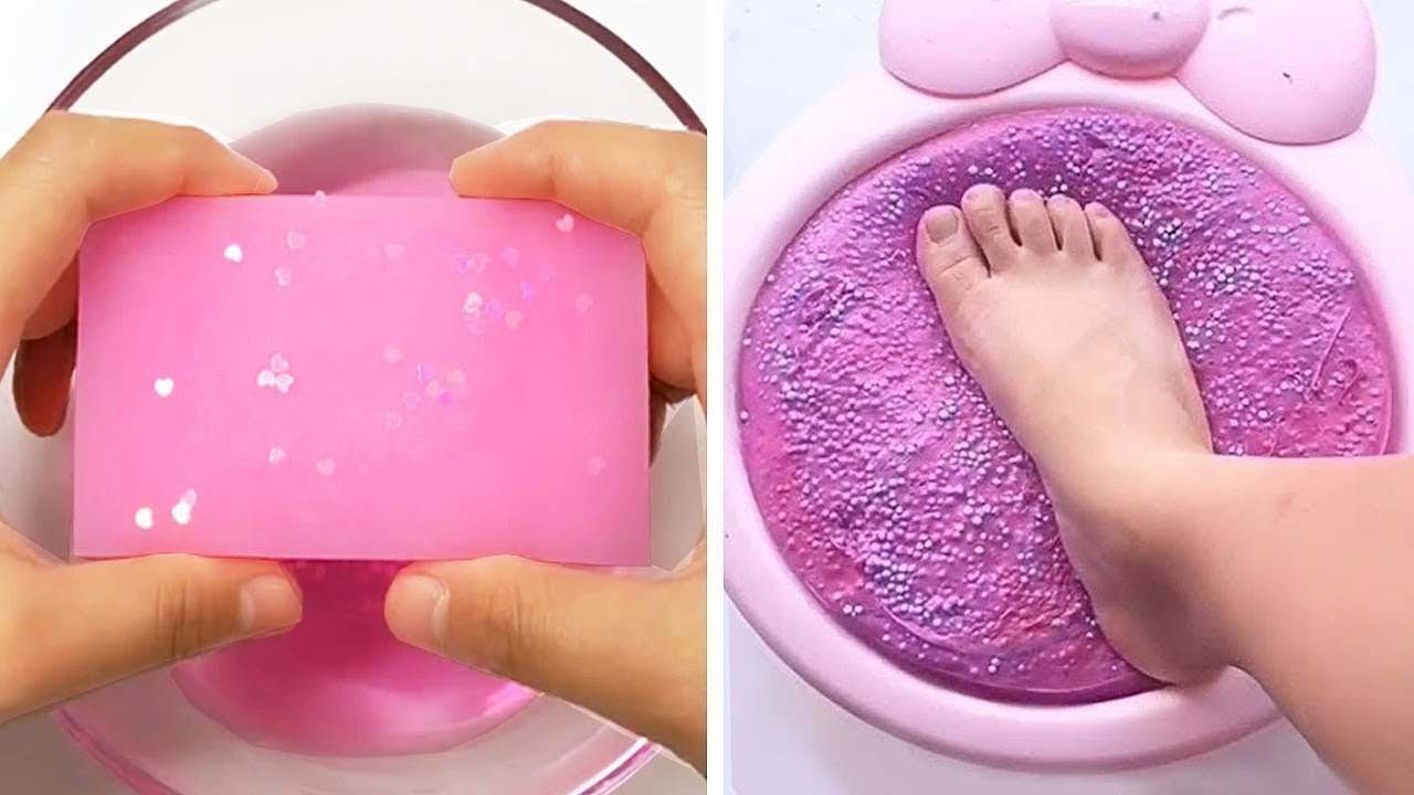 Relaxing Slime Compilation ASMR | Oddly Satisfying Video #23 - YouTube