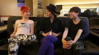 1/2 Tegan and Sara-Hayley Williams - Interview Spinner- Subtitulada esp.