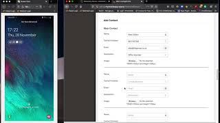 Die "Backend" vir App adverteerders op die Waterberg Stereo Interaktiewe Besigheidsgids App screenshot 4