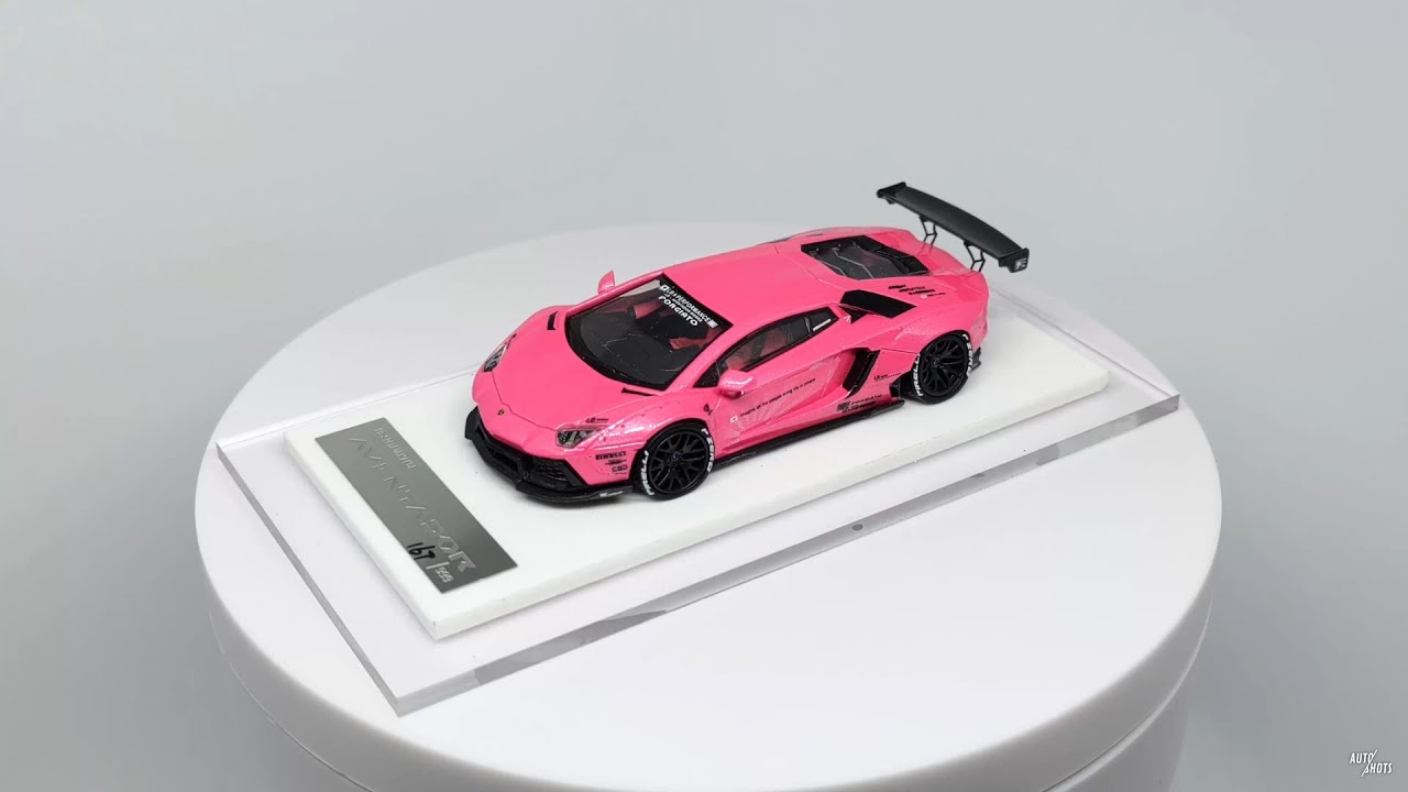 Liberty Walk/LB Performance 1/64 - Lamborghini Aventador - Pink