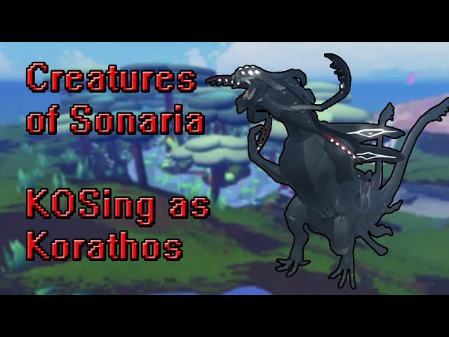 KOSing as Korathos in Creatures of Sonaria 