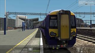 TS 2018 / FOOTBALL MANCHESTER / CLASS 387/4 / GG1987 / RAILWORKS