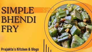 Simple bhendi fry|भेंडी ची भजी|bhindi fry| bhindi recipe| bhindi fry recipe #bhindi #bhendi