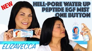 New Elizavecca Hell-Pore Water Up Peptide Egf Mist One On Review & First Impression